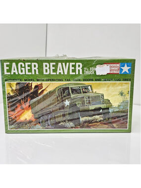 SEALED 1966 Monogram Eager Beaver 2½ Ton Truck Model Kit. Survivor. USA